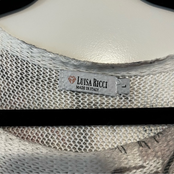 Luisa Ricci | Floral Knit Sweater - Picture 14 of 16